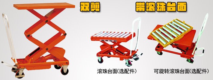 重型腳踏式升降平臺(tái)車(chē)圖片