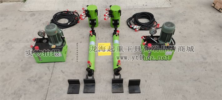 人工島填海推移機-推移千斤頂實物拍攝 人工島填海推移機-推移千斤頂實物拍攝